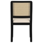 Picture of Dining Side Chair Natural/ Black