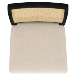 Picture of Dining Side Chair Natural/ Black