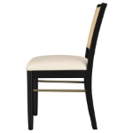 Picture of Dining Side Chair Natural/ Black