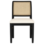Picture of Dining Side Chair Natural/ Black