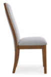Picture of Brown finish wood Side Chair