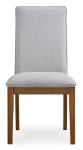 Picture of Brown finish wood Side Chair