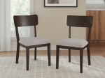 Picture of Brown solid wood Dining Chair