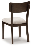 Picture of Brown solid wood Dining Chair