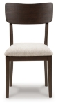 Picture of Brown solid wood Dining Chair