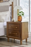 Picture of 24.63"W x 26.88"H Two Drawer Night Stand
