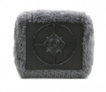 Picture of White, Green, Dark Grey Color Soft and Luxurious Swivel Chair