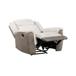 Picture of Grey or White Finish Reclining Chair