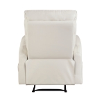 Picture of Beige Faux Leather Reclining Chair
