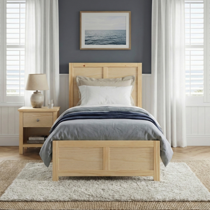 Picture of Twin Bed W/Trundle or W/o Trundle