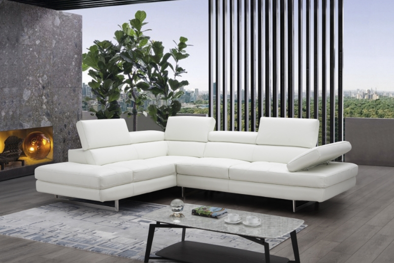 Picture of Leather Sectional