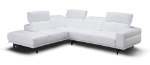Picture of White Leather Sectional
