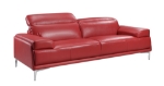 Picture of Red Leather Living Room Set