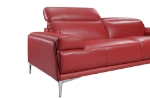 Picture of Red Leather Living Room Set