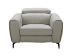 Picture of Leather Light Grey Living Room Set (Manual headrest only)