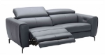 Picture of Leather Blue Grey Living Room Set