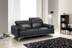 Picture of Leather Black Sofa