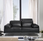 Picture of Leather Black Sofa