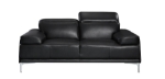 Picture of Leather Black Sofa