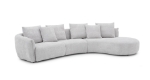 Picture of Bouclé Fabric Sectional