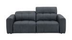 Picture of Leather Dark Grey Living Room Set