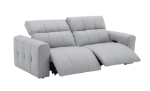 Picture of Leather Light Grey Living Room Set