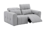 Picture of Leather Light Grey Living Room Set