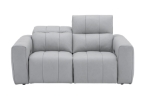 Picture of Leather Light Grey Living Room Set