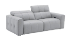 Picture of Leather Light Grey Living Room Set