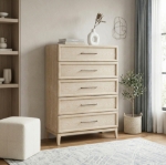 Picture of 38" Natural Light Brown Finish Chest