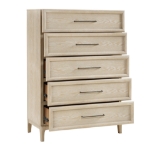 Picture of 38" Natural Light Brown Finish Chest