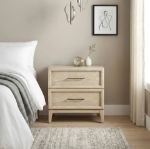 Picture of Natural Light Brown Finish Nightstand