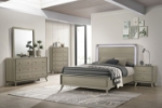 Picture of Contemporary Gray Finish Dresser and Mirror