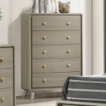 Picture of 35.5" Contemporary Gray Finish Chest