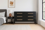 Picture of Natural or Black Dresser