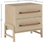 Picture of Natural or Black Night Stand