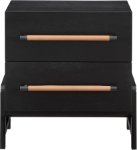Picture of Natural or Black Night Stand