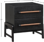 Picture of Natural or Black Night Stand