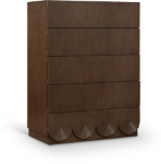 Picture of 36" Rich Natural/Brown Walnut/Black Oak Finish Chest