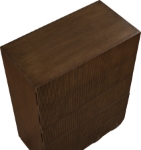 Picture of 36" Rich Natural/Brown Walnut/Black Oak Finish Chest