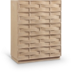 Picture of 36" Rich Natural/Brown Walnut/Black Oak Finish Chest