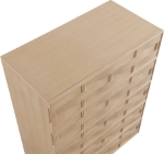 Picture of 36" Rich Natural/Brown Walnut/Black Oak Finish Chest