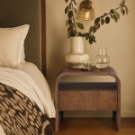 Picture of Natural/Brown Finish Nightstand