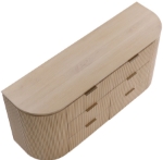 Picture of Natural/Brown/Black Finish Dresser and Mirror