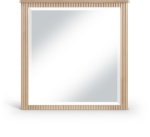 Picture of Natural/Brown/Black Finish Dresser and Mirror