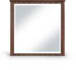 Picture of Natural/Brown/Black Finish Dresser and Mirror