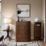 Picture of 36" Natural/Brown/Black Finish Chest