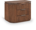 Picture of Natural/Brown/Black Finish Nightstand