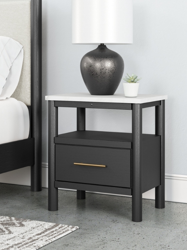 Picture of Black Nightstand