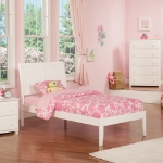 Picture of 39" Platform Bed without Footboard with Trundle or Drawers